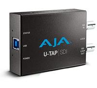 AJA U-Tap SDI USB 3.0 Dispositivo para capturar Video - Capturadora de vídeo (240p,360p,480p,525i,540p,576p,625i,720p,1080i,1080p, 48 kHz, 24 Kbit/s, 200 g, 103 mm, 61 mm)