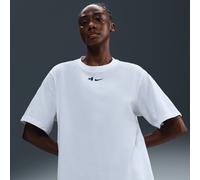 A'ja Wilson Camiseta de manga corta y ajuste holgado - Mujer - Blanco XL (EU 48-50)