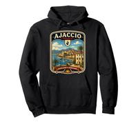 Ajaccio Córcega Francia Vacaciones a Ajaccio Viaje Familiar Sudadera con Capucha