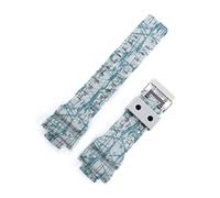 AJASMKLX 1 6mm Silica Gel Sports Race Watch Bands Impermeable Goma Deporte Silicona Correa de silicona Reloj Ajuste for Casio GA-100 GA-110 GD-120 DW5600(Camo 13)