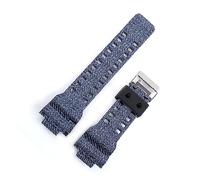 AJASMKLX 1 6mm Silica Gel Sports Race Watch Bands Impermeable Goma Deporte Silicona Correa de silicona Reloj Ajuste for Casio GA-100 GA-110 GD-120 DW5600(Camo 20)