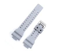 AJASMKLX 1 6mm Silica Gel Sports Race Watch Bands Impermeable Goma Deporte Silicona Correa de silicona Reloj Ajuste for Casio GA-100 GA-110 GD-120 DW5600(Camo 18)