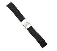 AJASMKLX 16 18 Mm 20 Mm 22 Mm 24 Mm Correa De Silicona Fit For Huawei/Fit For Withings/Fit For Samsung Fit For Galaxy/Fit For Gear S3/Bip Smart Watch Pulsera De Repuesto(A5 BLACK,18mm)