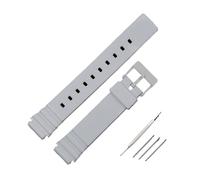 AJASMKLX Accesorios for reloj, correa de resina for hebilla for reloj Casio LRW-200H, correa de goma resistente al agua for hombres y mujeres(Wei)