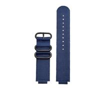 AJASMKLX Ajuste for Casio Fit For G Shock correa de reloj GBA-800 GMA-B800 GA-800/810 GBD-800 GA110 GA-120 GA100 pulsera de reloj de nailon modificada for hombre 16mm(Blue black)
