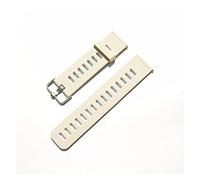 AJASMKLX Banda de reloj de doble color de 22 mm R380 R381 R382 Correa de goma de silicona Ajuste for Motorola Moto 360 Fit for Samsung Gear 2(Wei)