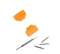 AJASMKLX Conector de accesorios for reloj, correa de nailon apta for Casio Fit for G-SHOCK GA100 GA400DW5600M5610DW6900 BABY-G BA110 120, correa de resina for reloj(Orange,16mm)