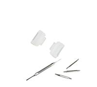 AJASMKLX Conector de accesorios for reloj, correa de nailon apta for Casio Fit for G-SHOCK GA100 GA400DW5600M5610DW6900 BABY-G BA110 120, correa de resina for reloj(Transparent,14mm)