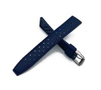 AJASMKLX Correa de goma de 20mm y 22mm for reloj Seiko SRP777J1, pulsera impermeable de buceo for hombre, accesorios for reloj(Blue Old)