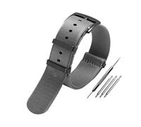 AJASMKLX Correa de reloj de lona de nailon for Seiko Fit for Rolex Fit for Black Water Ghost Correa universal Pulsera suave y transpirable a prueba de agua 20 mm 22 mm(A4-blakc bucke,20mm)