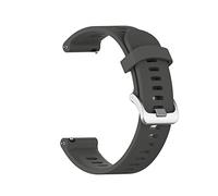 AJASMKLX Pulsera Fit for Garmin 245 Correa Botón oficial Silicone Watch Band Sports Strap Fit for Forerunner 245m / 645 / Vivoactive3 / Vivomove HR(41 EU,Forerunner 245)