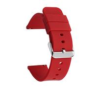 AJASMKLX Sport Silicone Strap Strap Wnist Bracelet Fit For Samsung Fit for Galaxy Fit for Active 2 Fit for Huawei GT 2E Fit For Quartz Fit For Business Watch 14 16 18 20 mm 22 mm 24 mm de 24 mm(Wine r