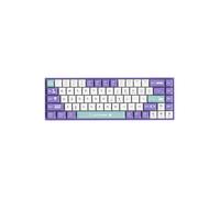 AJAZZ AK680 Teclado Mecánico para Juegos ABS Keycap 68 Teclas Teclado con Cable Hot Swap para PC Laptop Púrpura C