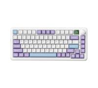 AJAZZ Teclado Mecánico Inalámbrico AK820 MAX Teclado para Juegos con Teclas Completas Intercambiables en Caliente con Pantalla A Color TFT de 0,85