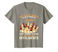 Ajedrecista No Pasa Nada Si No Te Gusta El Ajedrez Camiseta, Niños, Pizarra, 12 años