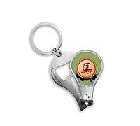 Ajedrez Chino Caballería Rojo Fingernail Clipper Cutter Abridor Llavero Scissor