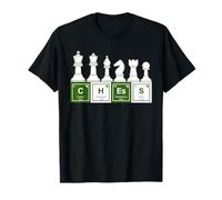Ajedrez deletrez con elementos de tabla periódica Ciencia divertida Camiseta