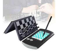 Ajedrez Electrónico, Ajedrez Electrónico con Lápiz, Pantalla Led Grande, 220 Juegos Clásicos, para Adultos, Niños Y Principiantes, Aprende Y Viaja