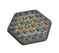 ajedrez Juego de ajedrez con Cadena y triángulos, Juegos de Mesa geométricos for familias, niños y Adultos, de 2 a 4 Jugadores, Regalos de cumpleaños y Navidad. magnetico