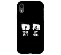 Ajedrez Jugador Tu Esposa Mi Esposa Esposo Divertido Ajedrez Carcasa para iPhone XR