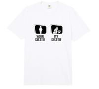 Ajedrez Jugador Tu Hermana Mi Hermana Hermano Comfort Colors Adult Heavyweight T-Shirt