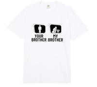 Ajedrez Jugador Tu Hermano Mi Hermano Hermano Hermano Comfort Colors Adult Heavyweight T-Shirt