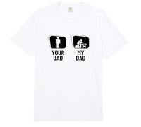 Ajedrez Jugador Tu Papá Mi Papá Hijo Hijo Divertido Ajed Comfort Colors Adult Heavyweight T-Shirt