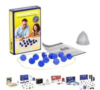 Ajedrez Magnético Portátil para Viajes y Camping con Piedras Magnéticas - Incluye Juego de Rompecabezas de Formas Geométricas Juego de Mesa Educativo de Estrategia y Damas para Niños de 9 a 14 Años