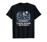 Ajedrez Mago Fantasía Magia Maestro Mente Control Reino Camiseta