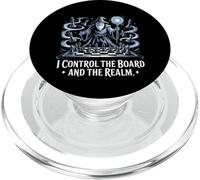 Ajedrez Mago Fantasía Magia Maestro Mente Control Reino PopSockets PopGrip para MagSafe
