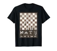 Ajedrez Matemáticas, ajedrez y anime Camiseta