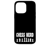 Ajedrez Nerd Juego Deporte Reina Obispo Jaque Mate Torneo Carcasa para iPhone 14 Pro Max
