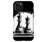 Ajedrez Reina y Rey Juego de Tablero Gráfico Hobby Carcasa para iPhone 11 Pro