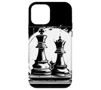 Ajedrez Reina y Rey Juego de Tablero Gráfico Hobby Carcasa para iPhone 12 mini