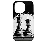 Ajedrez Reina y Rey Juego de Tablero Gráfico Hobby Carcasa para iPhone 13 Pro
