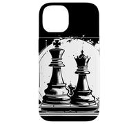 Ajedrez Reina y Rey Juego de Tablero Gráfico Hobby Carcasa para iPhone 14