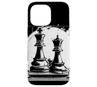 Ajedrez Reina y Rey Juego de Tablero Gráfico Hobby Carcasa para iPhone 14 Pro Max