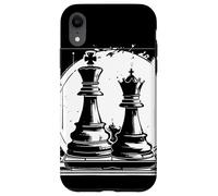 Ajedrez Reina y Rey Juego de Tablero Gráfico Hobby Carcasa para iPhone XR
