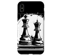 Ajedrez Reina y Rey Juego de Tablero Gráfico Hobby Carcasa para iPhone XS Max