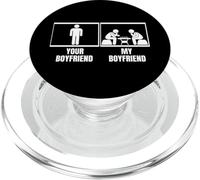 Ajedrez Tu Novio Mi Novio Divertido Ajedrez PopSockets PopGrip para MagSafe
