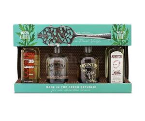 Ajenjo mini Taste MIX con cuchara - 4x 50ml - ES