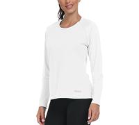 AjezMax Camiseta de Manga Larga para Mujer, Protección Solar UPF 50+ UV Camisa, Top de Gimnasia, Long-Sleeve Shirt, Secado rápido