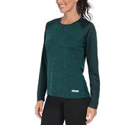 AjezMax Camiseta de Manga Larga para Mujer, Protección Solar UPF 50+ UV Camisa, Top de Gimnasia, Long-Sleeve Shirt, Secado rápido