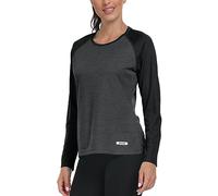 AjezMax Camiseta de Manga Larga para Mujer, Protección Solar UPF 50+ UV Camisa, Top de Gimnasia, Long-Sleeve Shirt, Secado rápido