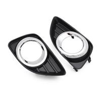 AJHJET Coche Luces Antiniebla Cubierta Luces Antiniebla Para Coche Bisel Parrilla Para Toyota Para Camry XV40 2010 2011 Lámpara Estiramiento Facial Faros Cromado Y Negro