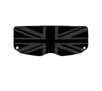 AJHJET Cubierta Carga Almohadilla para Ventana Maletero Coche para Mini, para Cooper, para One S, JCW, R56, F55, F56, F66, F65, F60, R60, para Countryman, Diseño Cortina Maletero(Black Flag,A)
