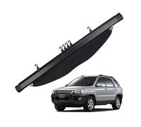 AJHJET Cubierta Carga para Kia para Sportage 2005-2010: Cubierta Retráctil para Maletero Portaequipajes Visera Anti-Espionaje para Mayor Privacidad Cortina Maletero(Leather)