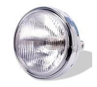 AJHJET Faro Delantero Motocicleta Para Hornet CB400 CB500 CB600 CB1300 Para VTR250 CB250 Para Lámpara Para VTEC400 Faros Delanteros Moto(1 piece Silvery)