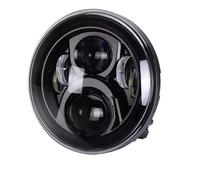 AJHJET Faro LED Para Motocicleta 7 Pulgadas Para Fat Para Boy Para EFI Para FLSTFI 2001 2002 2003 2004 2005 2006 Faros Delanteros Moto(1 piece)