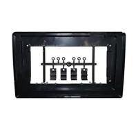 AJHJET Marco Panel Radio Montaje Doble DIN para 9/10 Pulgadas A 7 Coche Android Radio Bisel 2DIN Kit Marco Universal Cable Adaptador Panel Fascia(Frame Ultrathin)